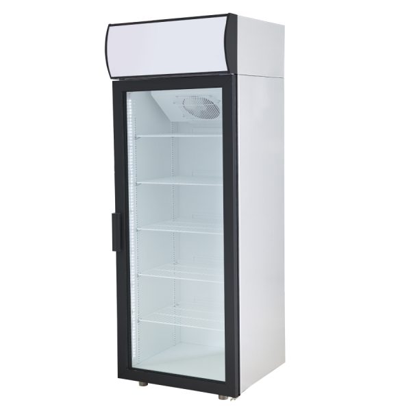 Шкаф холодильный Polair DM105-S 2,0(бел.обрамл.черн)