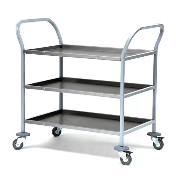 Тележка  для сервировки ТДСп-800*500*860 "Profi Inox ",3 уровня